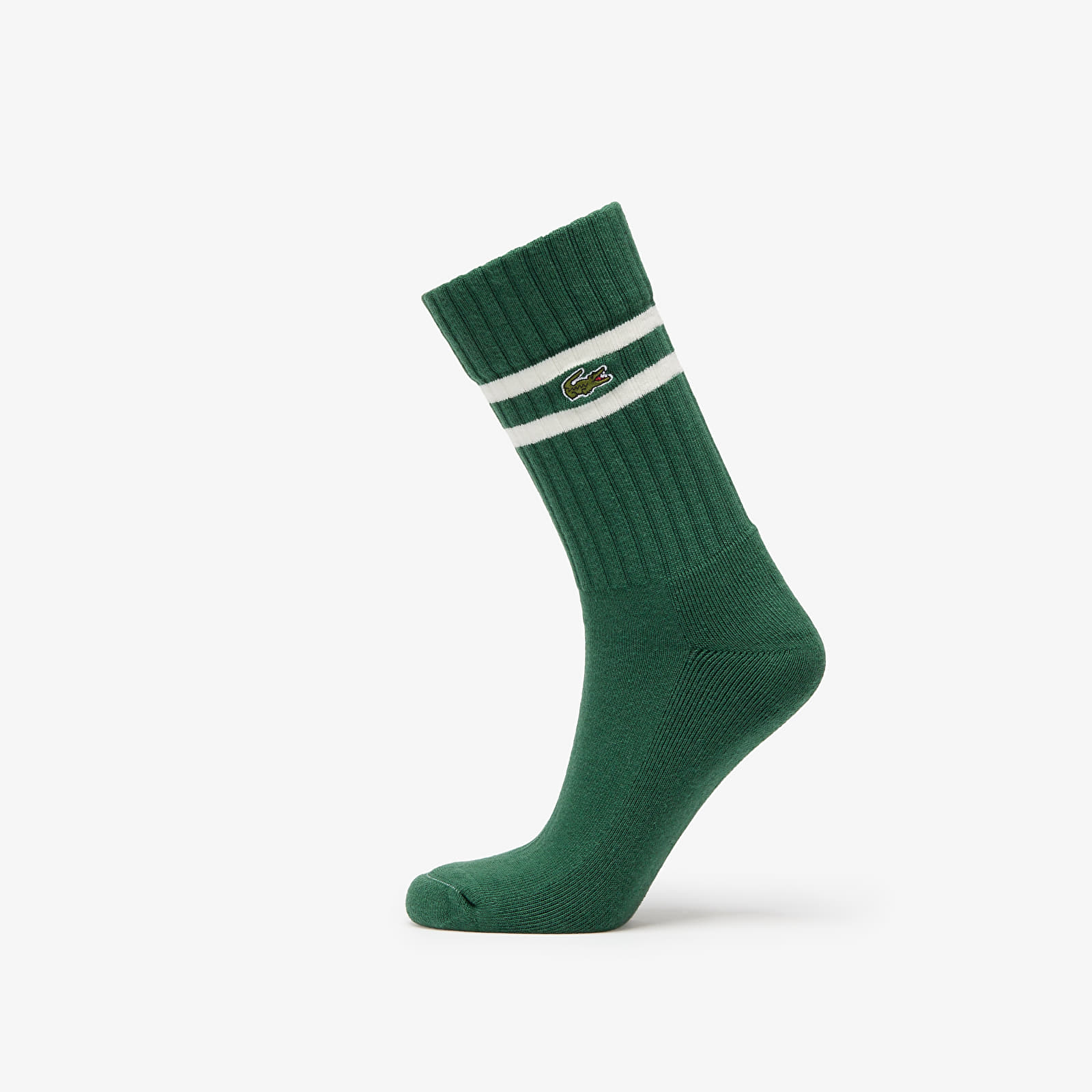 Vyriškos kojinės LACOSTE Socks Green/ Flour