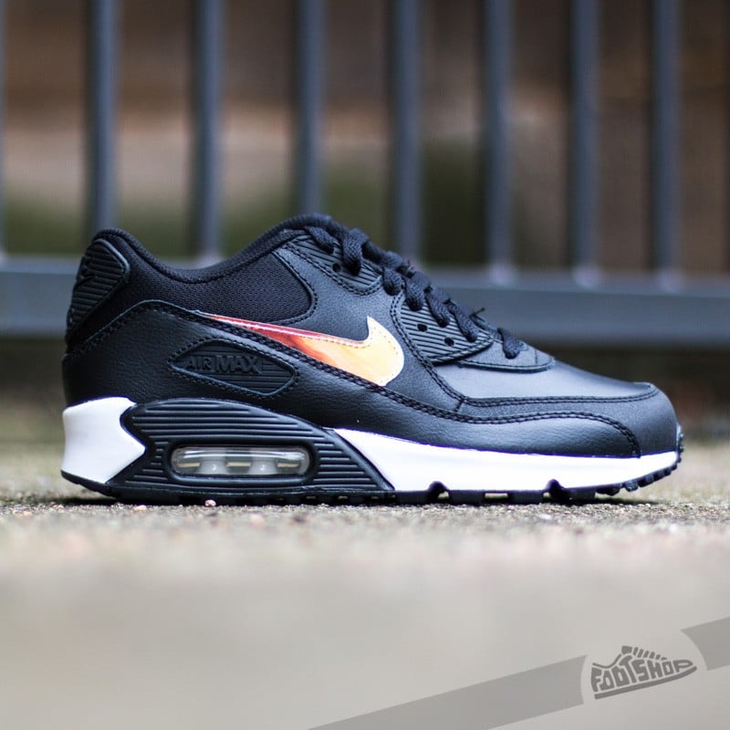 Moteriška avalynė Nike Air Max 90 (GS) Black/ Black-White