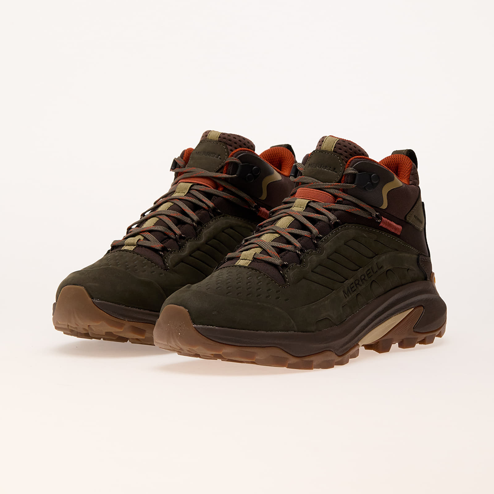 Férfi cipők Merrell Moab Speed 2 Ltr Mid Wp Olive