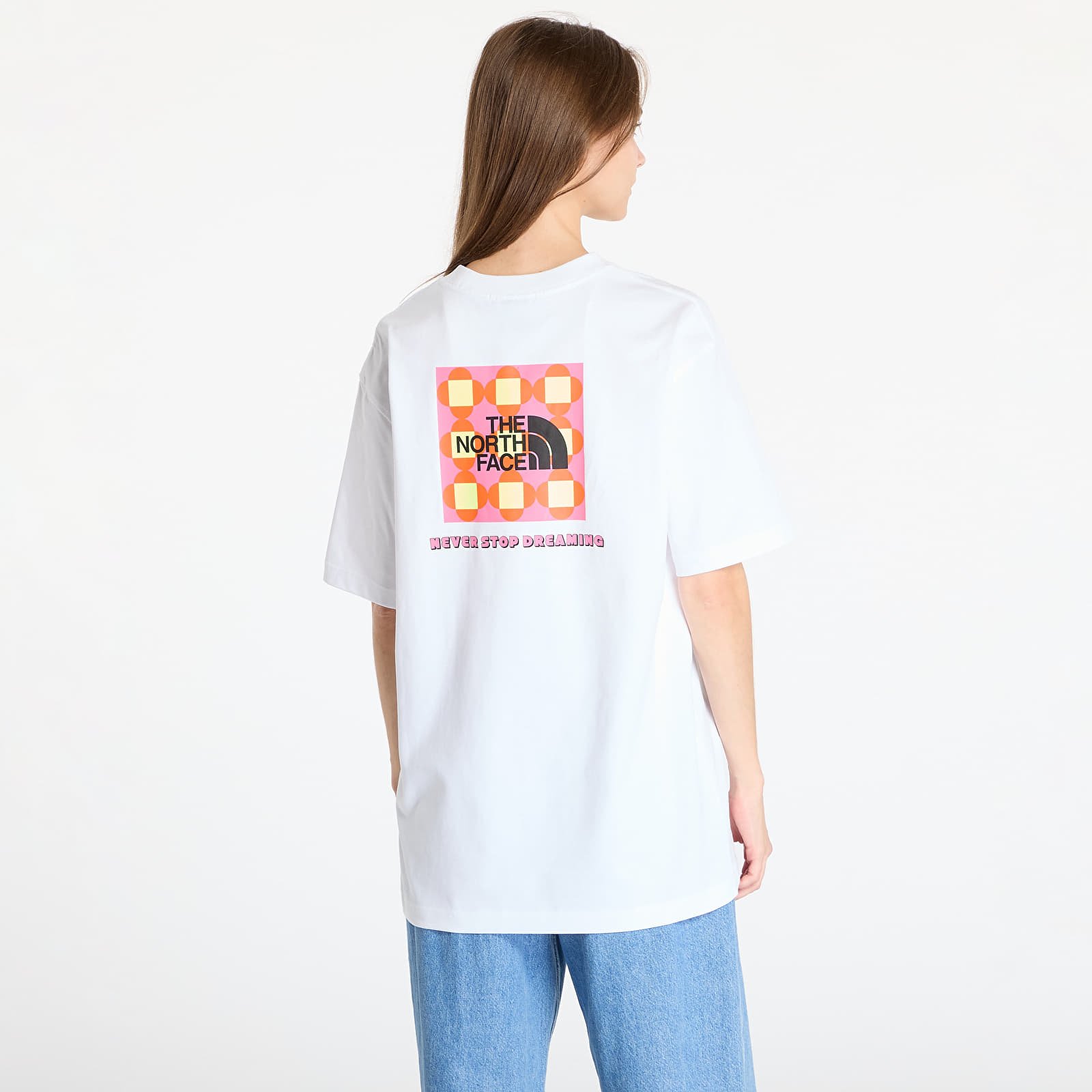 T-paidat The North Face x Yinka Ilori Box Graphic Tee UNISEX TNF White