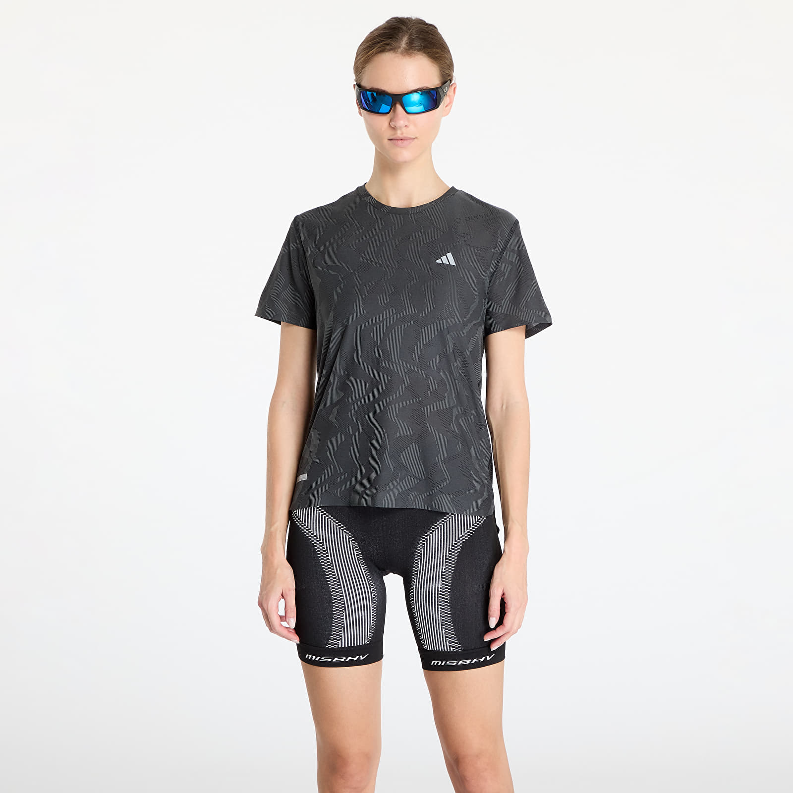 Pólók adidas Ultimate HEAT.RDY Engineered Running Tee Black