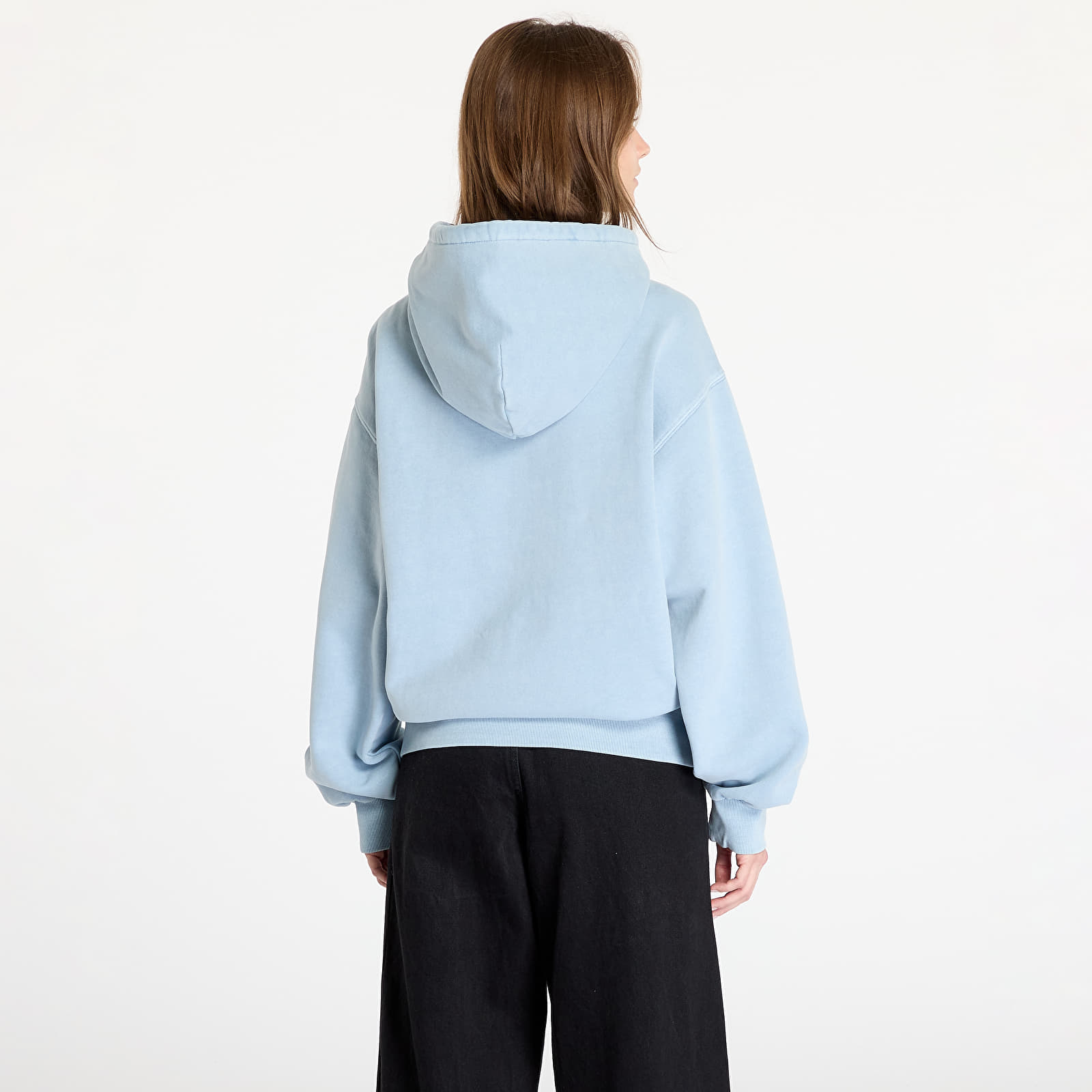 Bluzy z kapturem Carhartt WIP Hooded Vista Sweat UNISEX Dusty Ice Garment Dyed