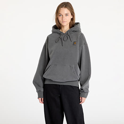 Carhartt WIP Hooded Vista Sweat UNISEX Graphite Garment Dyed