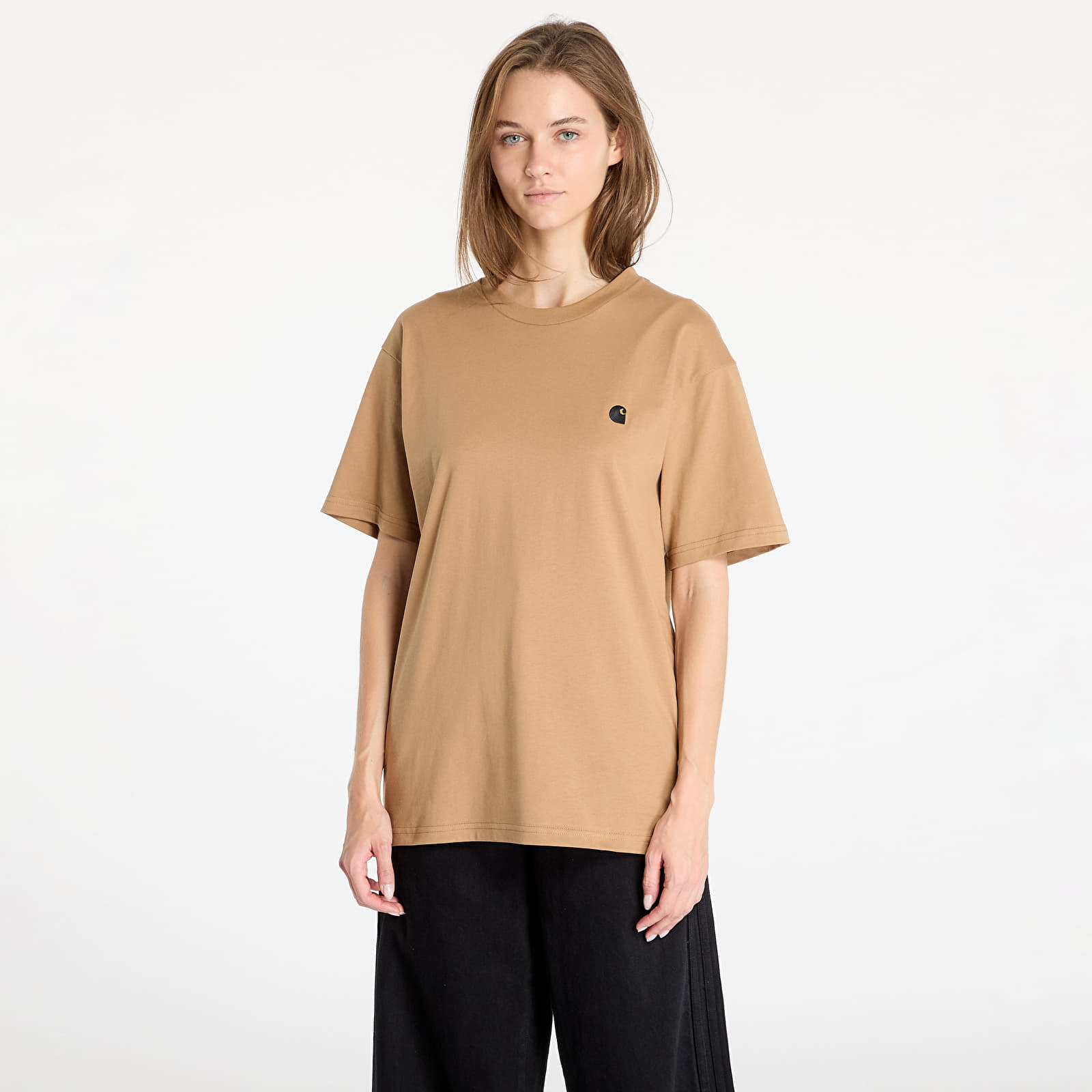 Camisetas de hombre Carhartt WIP S/S Madison T-Shirt UNISEX Peanut/ Black