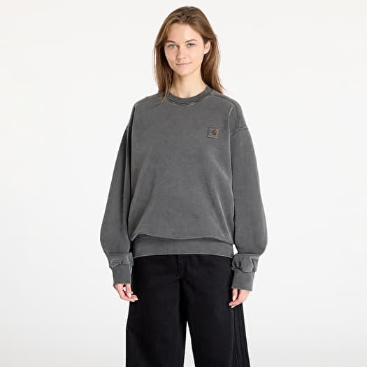 Carhartt WIP Vista Sweat UNISEX Graphite Garment Dyed