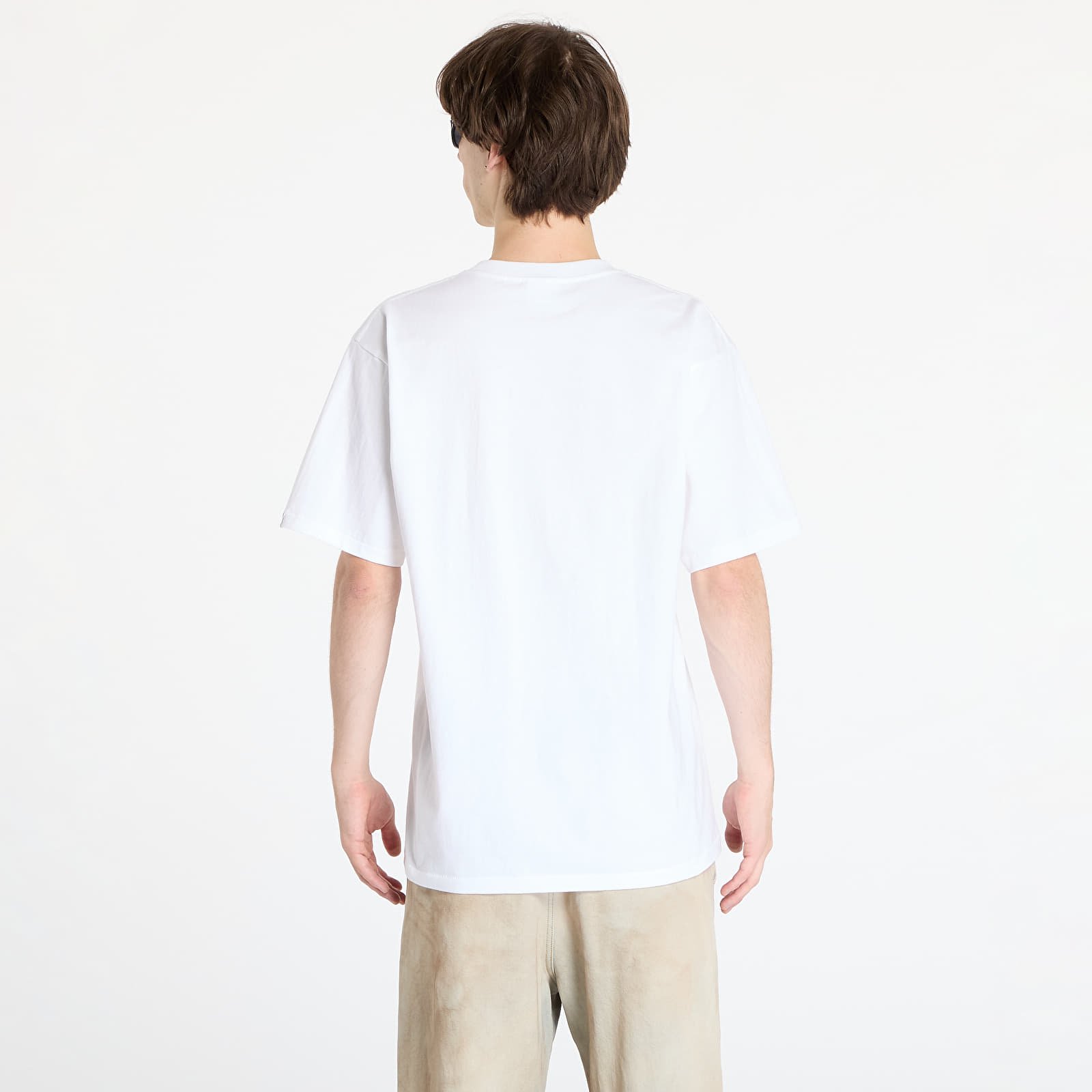 T-shirts för män A BATHING APE I Love Bape Tee White