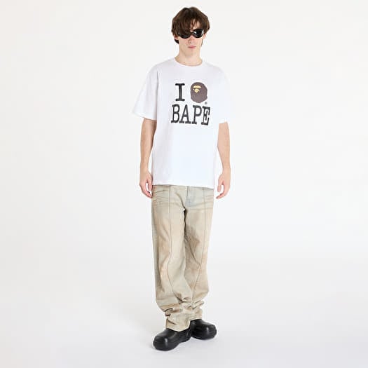 White bape crewneck outlet