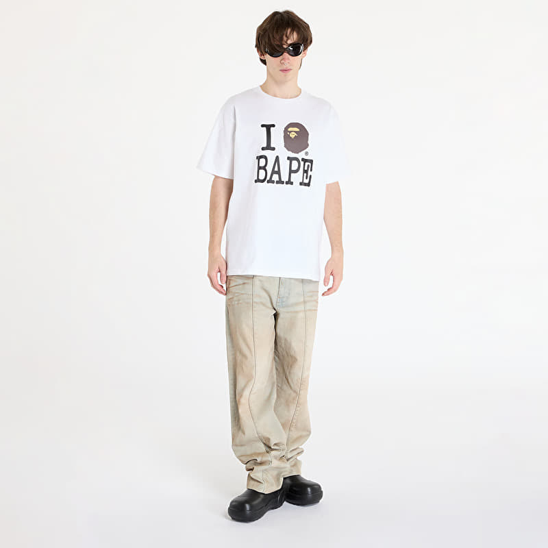 macra i love bape Tシャツ サイズS macra i love bape Tシャツ サイズS A BATHING APE アイラブエイプT