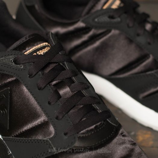 Women s shoes le coq sportif Omega X W Satin Black Rose Gold Footshop