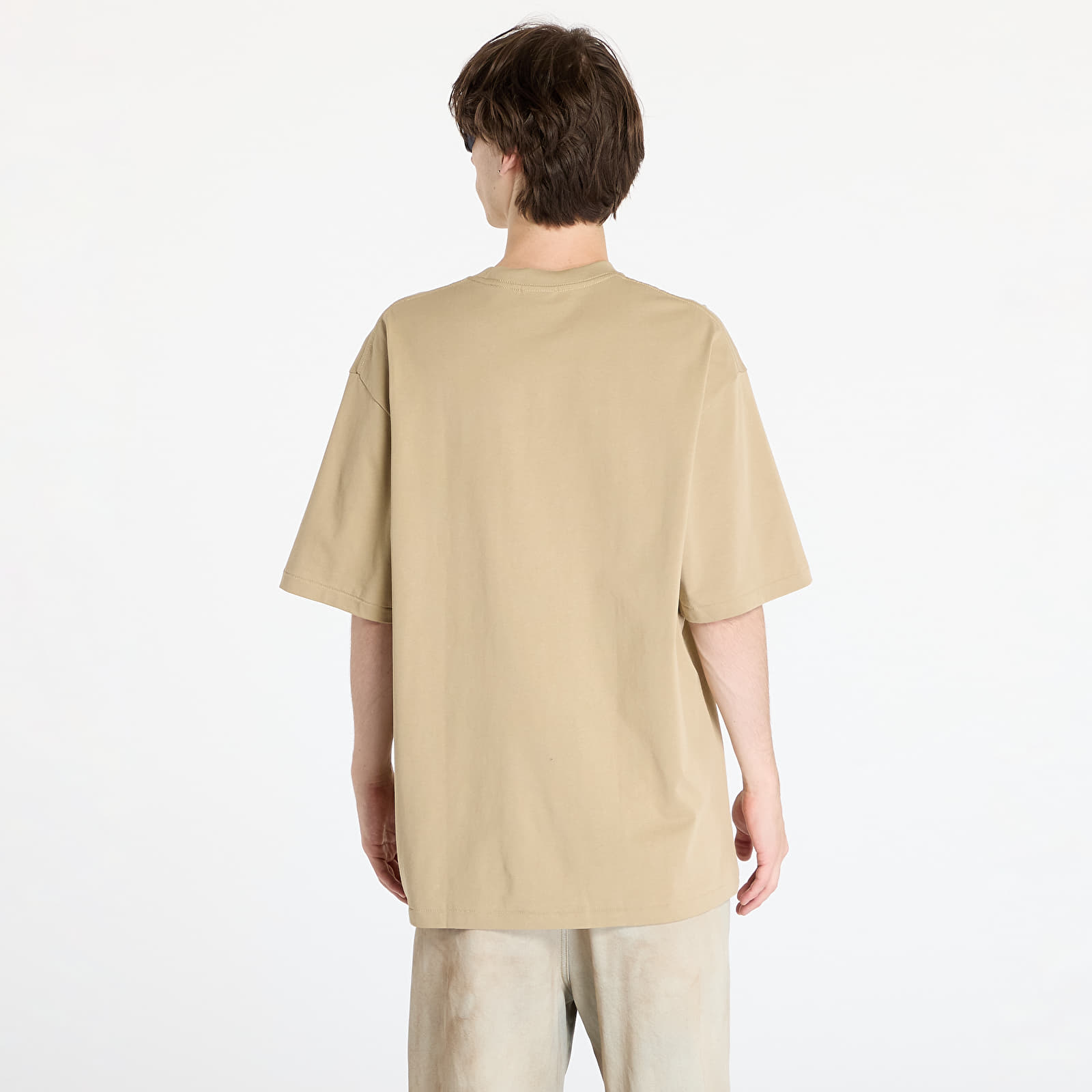 Miesten T-paidat A BATHING APE Sta Houndstooth By Bathing Ape Relaxed Fit Tee M Beige