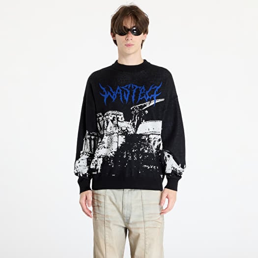 Sweater Wasted Paris Vault Sweater Black