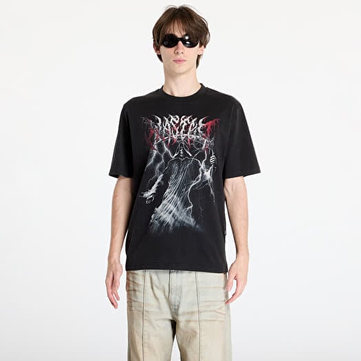 Wasted Paris Scythe T-Shirt Faded Black