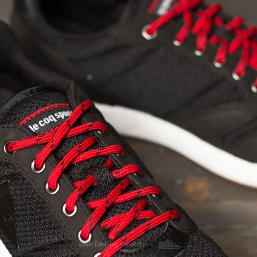 Men s shoes le coq sportif Omega X Nubuck Outdoor Black Vintage Red Footshop