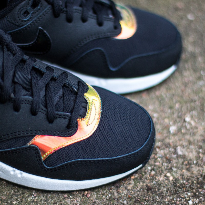Women's shoes Nike Air Max 1 (GS) Black/ Black-White