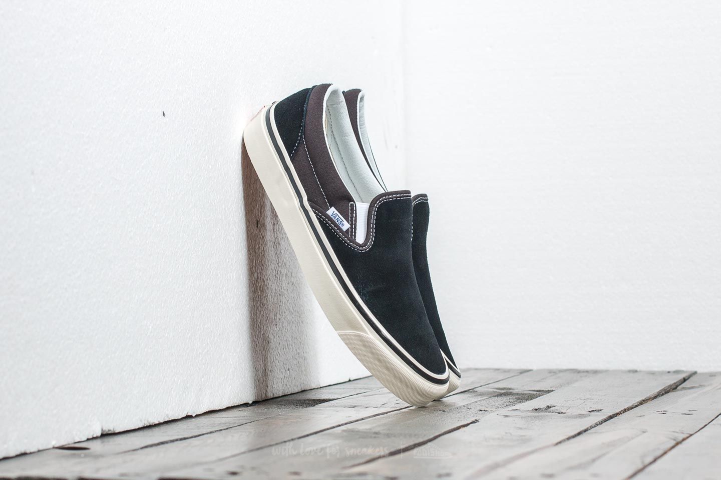 Scarpe uomo Vans Classic Slip-on 9 (Anaheim Factory) Black