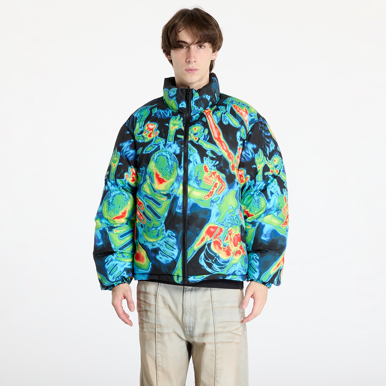Herrenjacken Wasted Paris Fusion Puffer Jacket Black