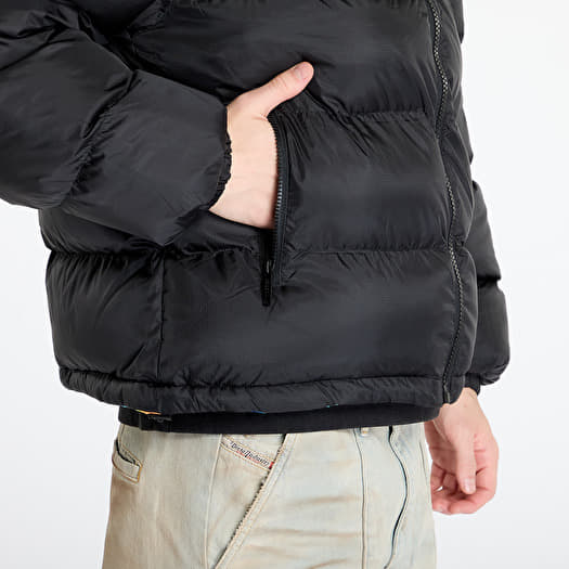 Men s jackets Wasted Paris Fusion Puffer Jacket Black Footshop