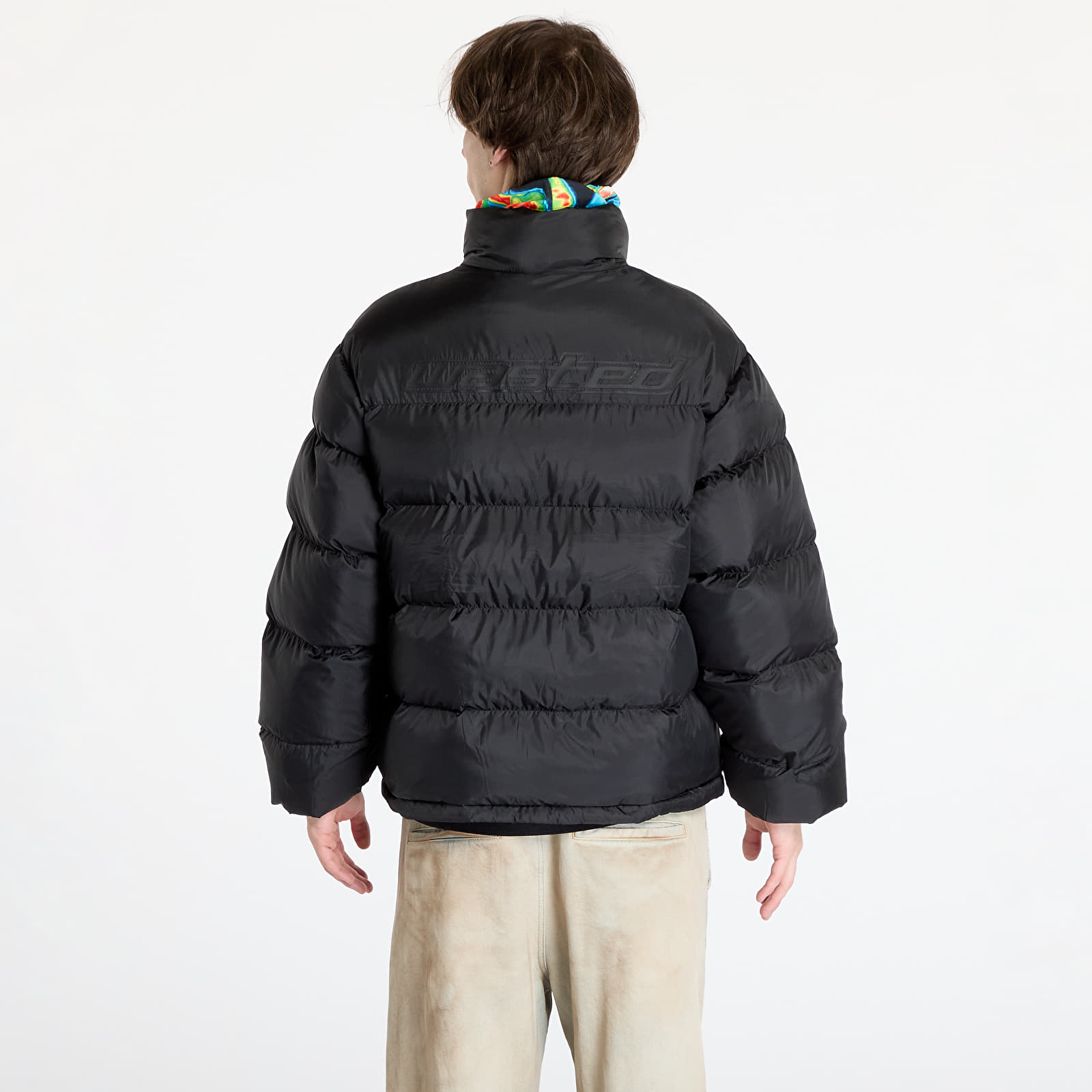 Herrenjacken Wasted Paris Fusion Puffer Jacket Black