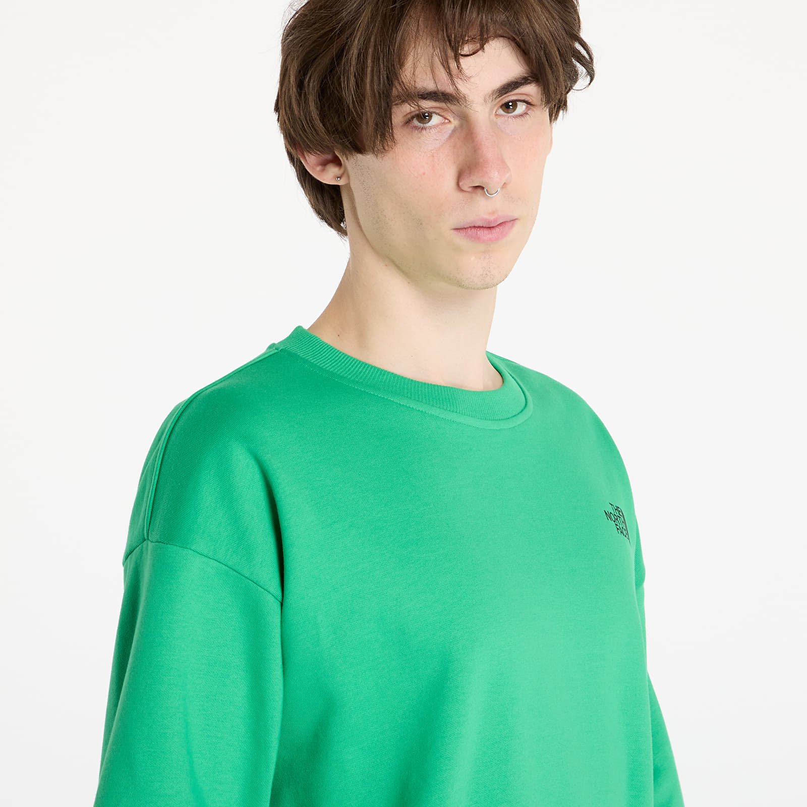 Mikiny The North Face x Yinka Ilori Graphic Crew Sweatshirt UNISEX Optic Emerald