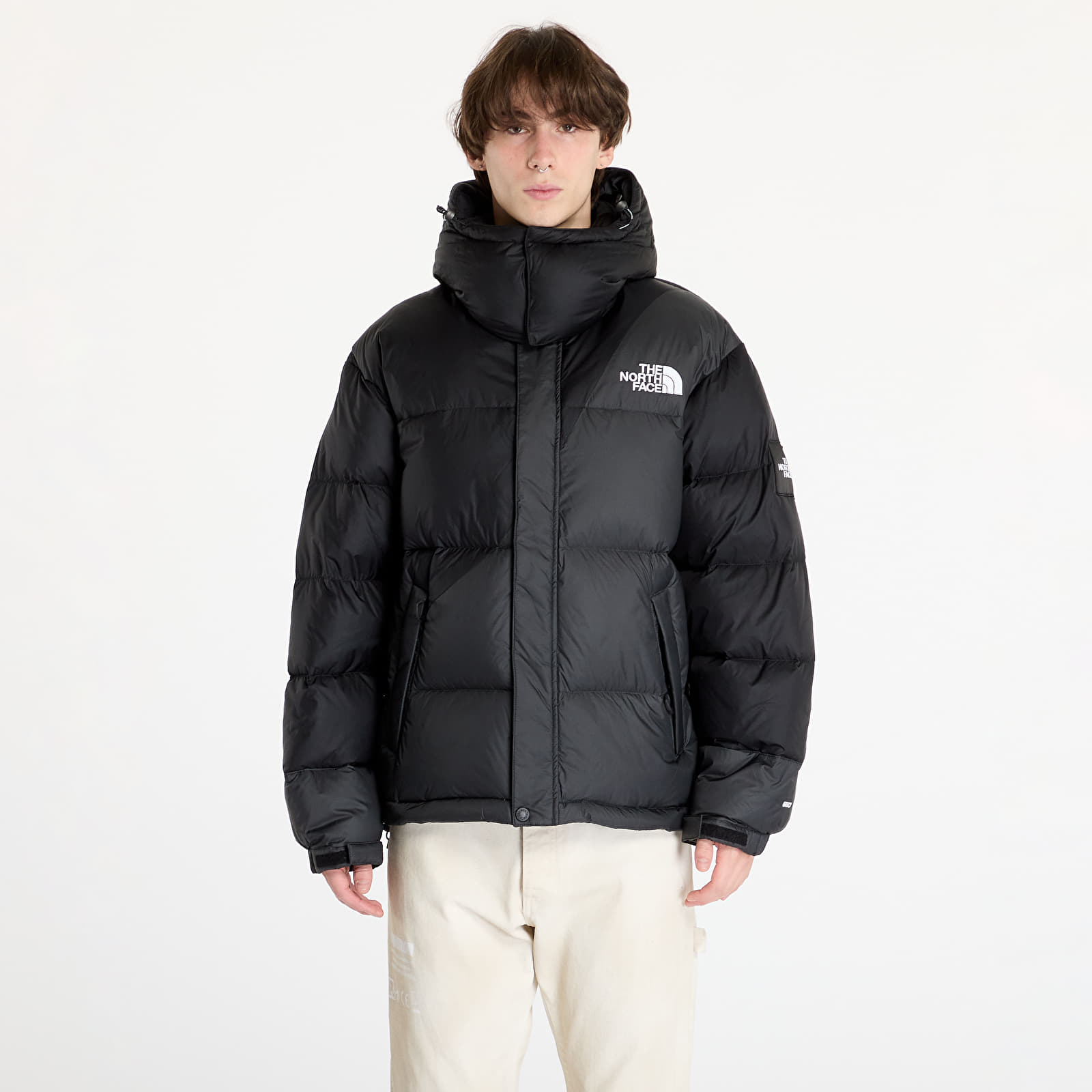 Gray north face top