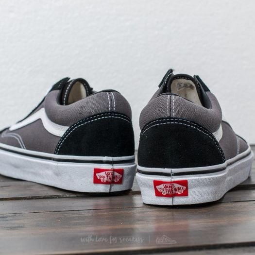 Vans old hotsell skool black pewter
