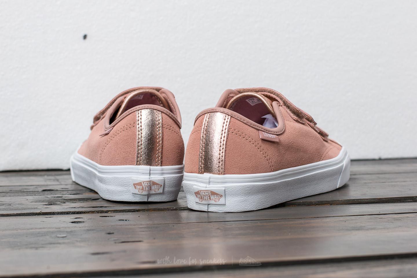 Women s shoes Vans Style 23 2 Tone Metallic Mahogany Rose True