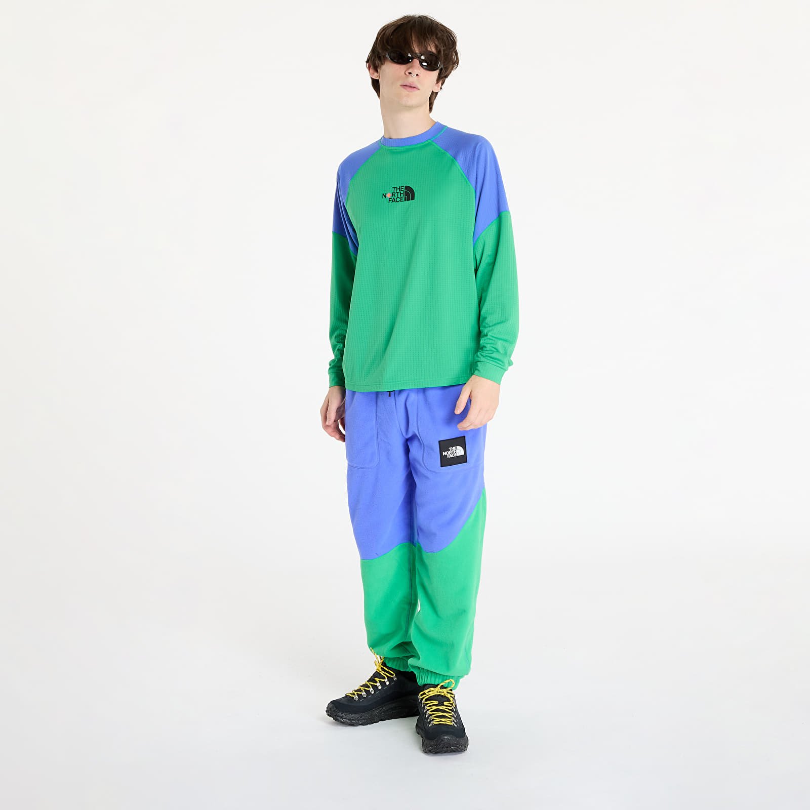 Jogginghosen The North Face x Yinka Ilori Fleece Pant Solar Blue/ Optic Emerald