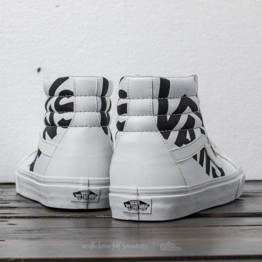 Men s shoes Vans SK8 Hi Reissue VANS True White Black Footshop