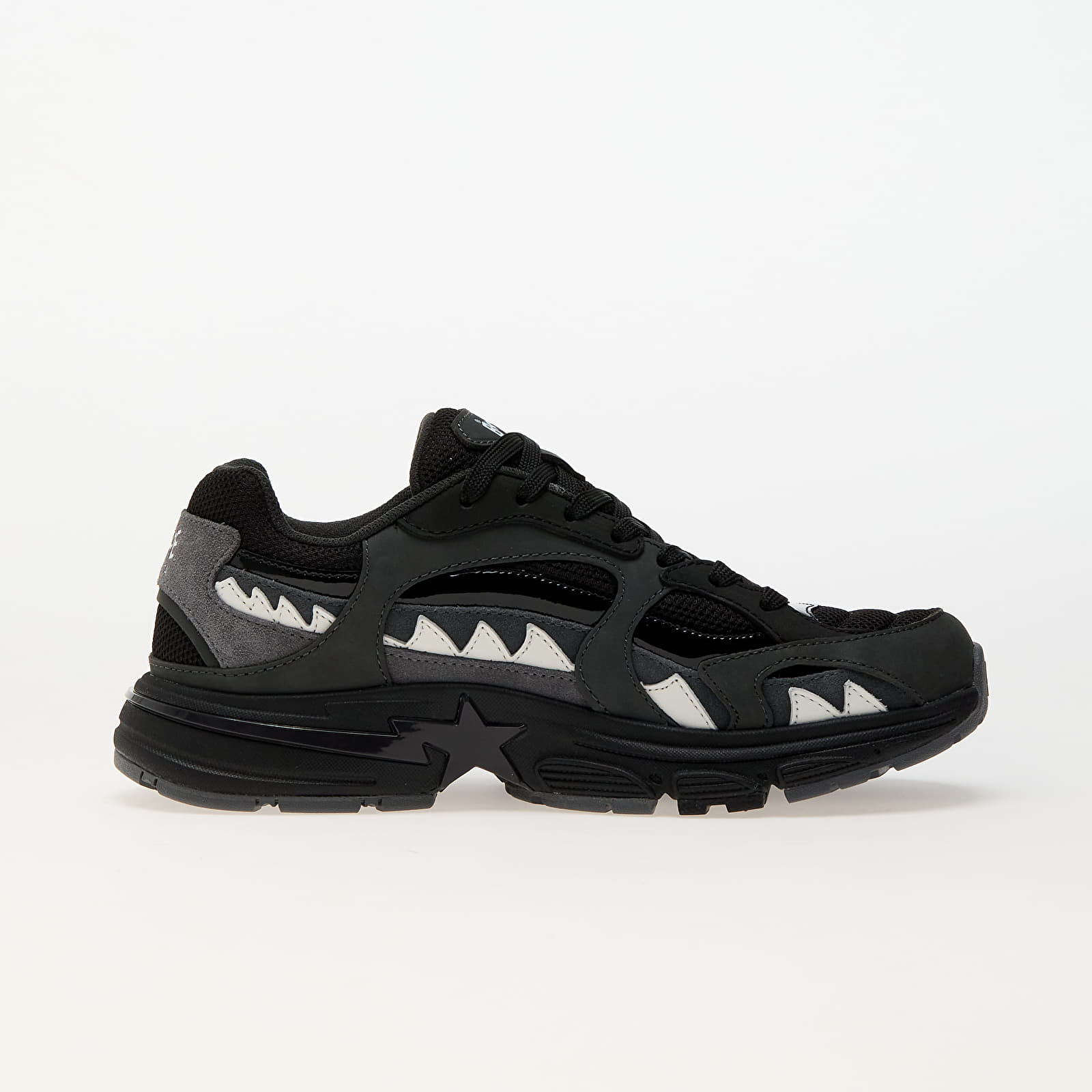 Men's shoes A BATHING APE Shark Sta M2 Black