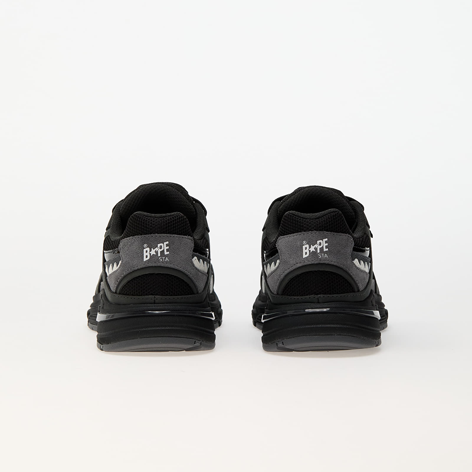 Men's shoes A BATHING APE Shark Sta M2 Black