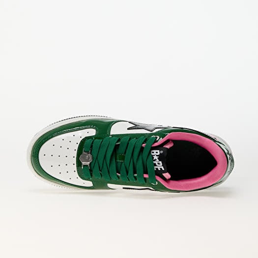 Men s shoes A BATHING APE Bape Sta 1 M2 Green Footshop