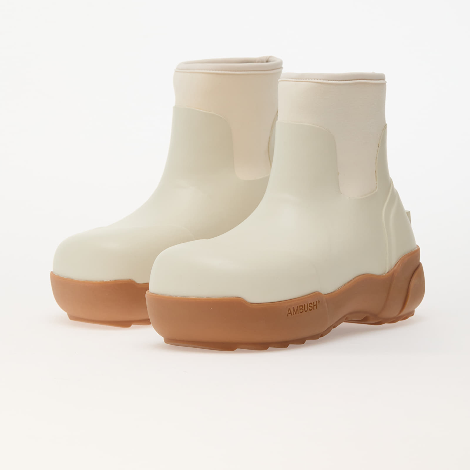 Încălțăminte și sneakerși pentru bărbați Ambush Rubber Boot White - White