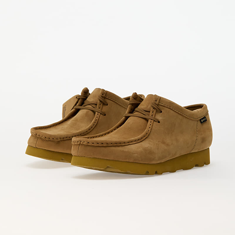 Clarks Originals Wallabee GTX Oakmoss Nubuck | Footshop