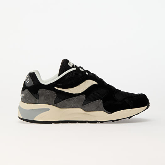 Herren Sneaker und Schuhe Saucony Grid Shadow 2 Black Cream Footshop