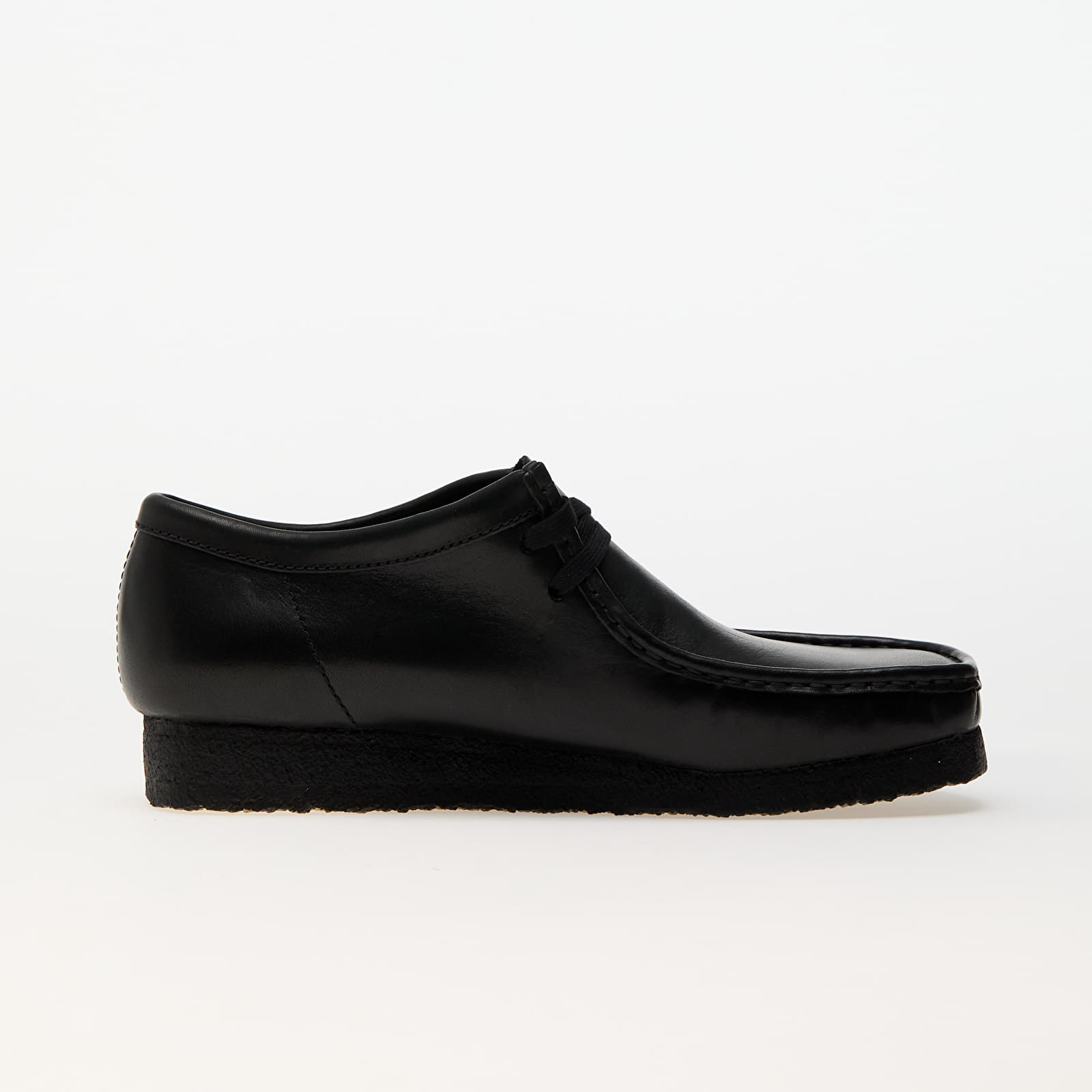 Férfi cipők Clarks Originals Wallabee Black Leather