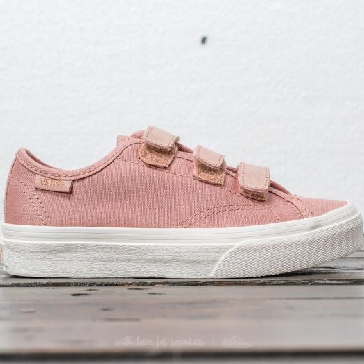 Kids rose gold vans store