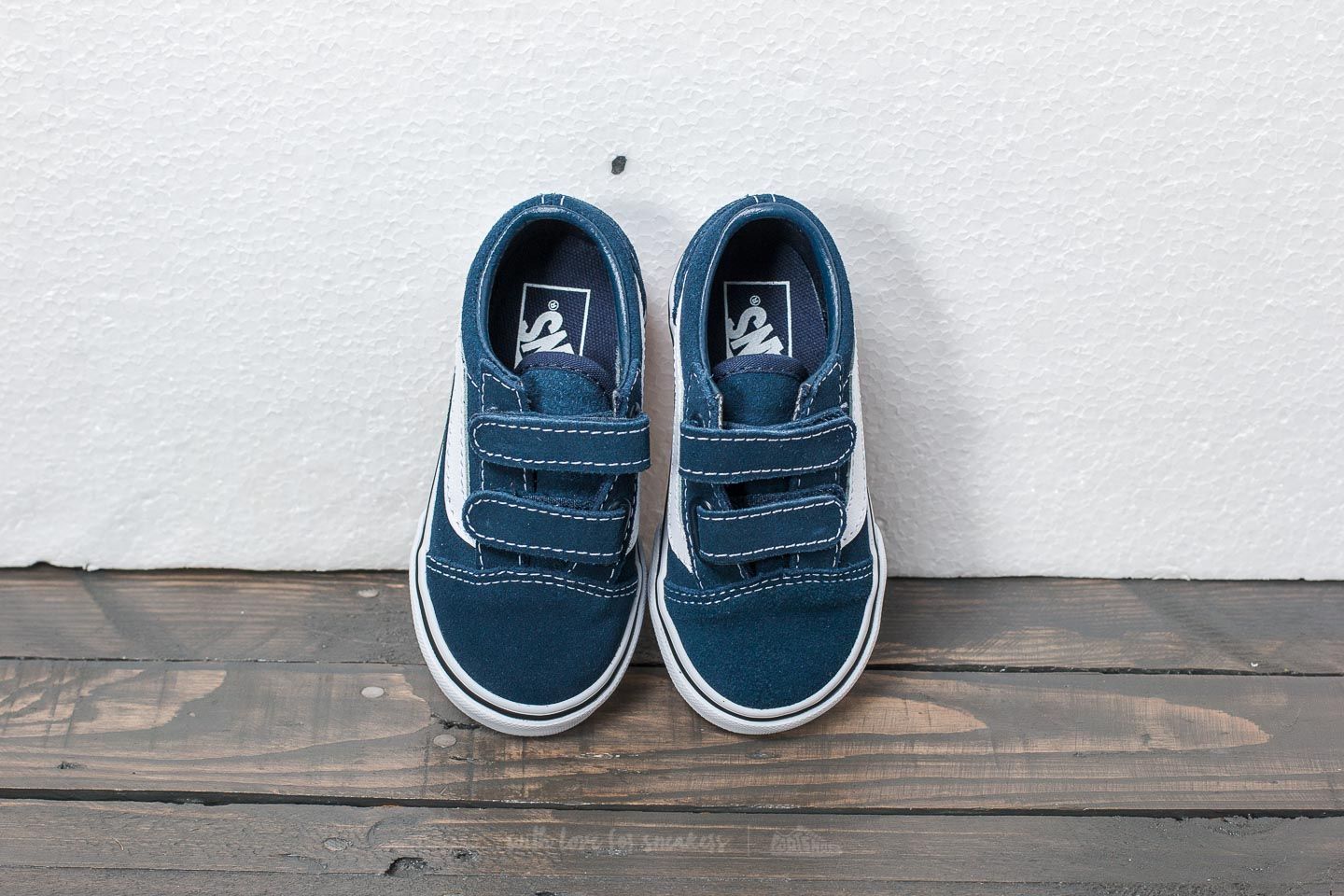 Sneakers och skor för barn Vans Old Skool V (Suede) Dress Blues/ Black