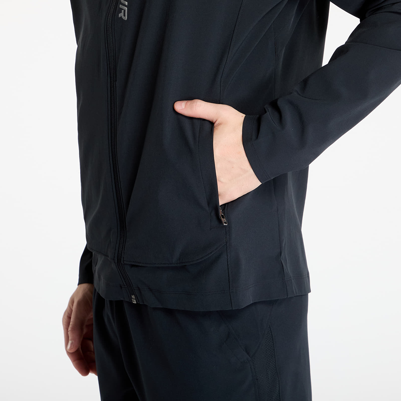 Giacche da uomo Under Armour Outrun The Storm Jacket Black