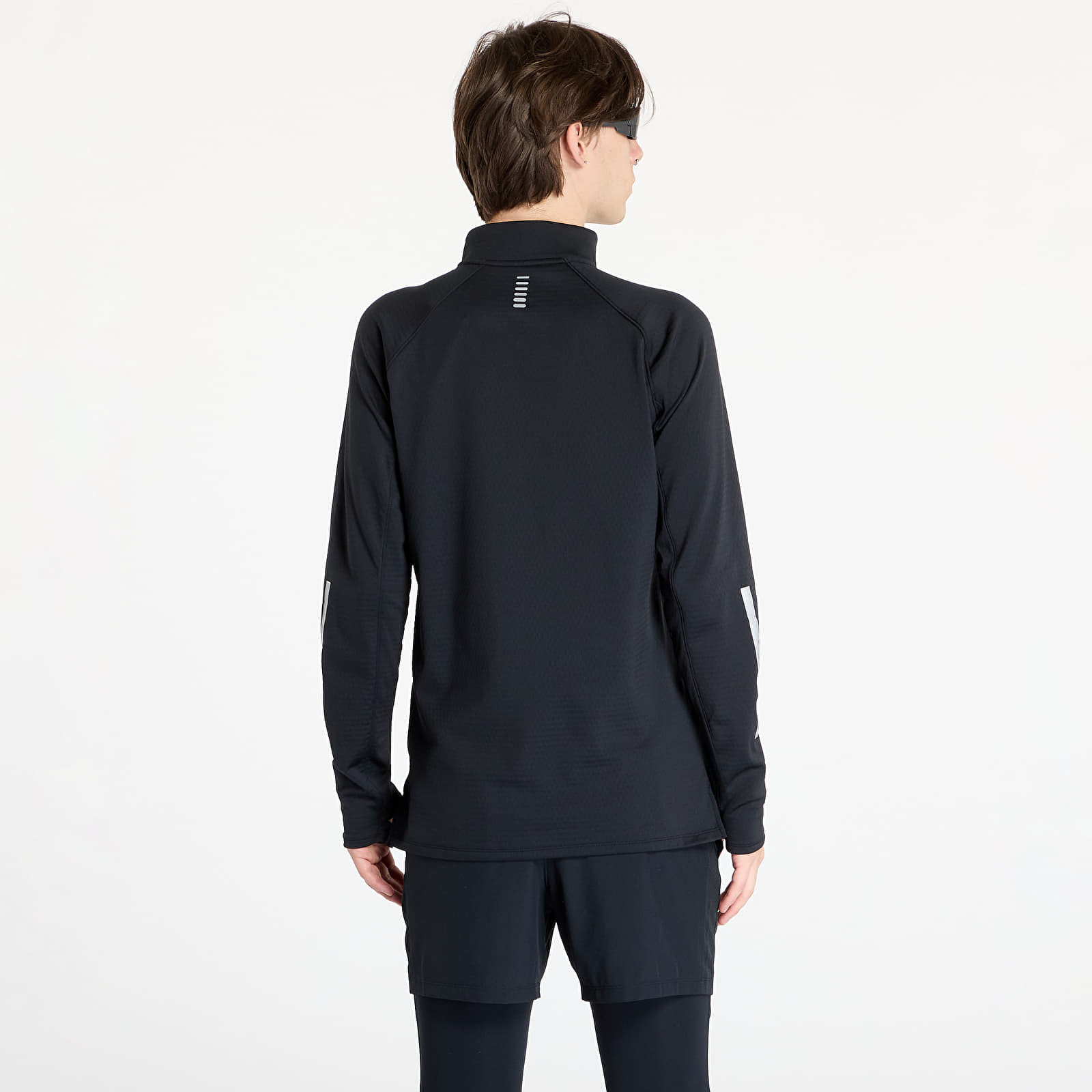 Pánské mikiny Under Armour Launch Elite Cw Half Zip Black