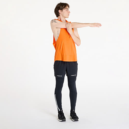 Men s T shirts Under Armour Project Rock SL HD Payoff Top Team Orange Black Footshop