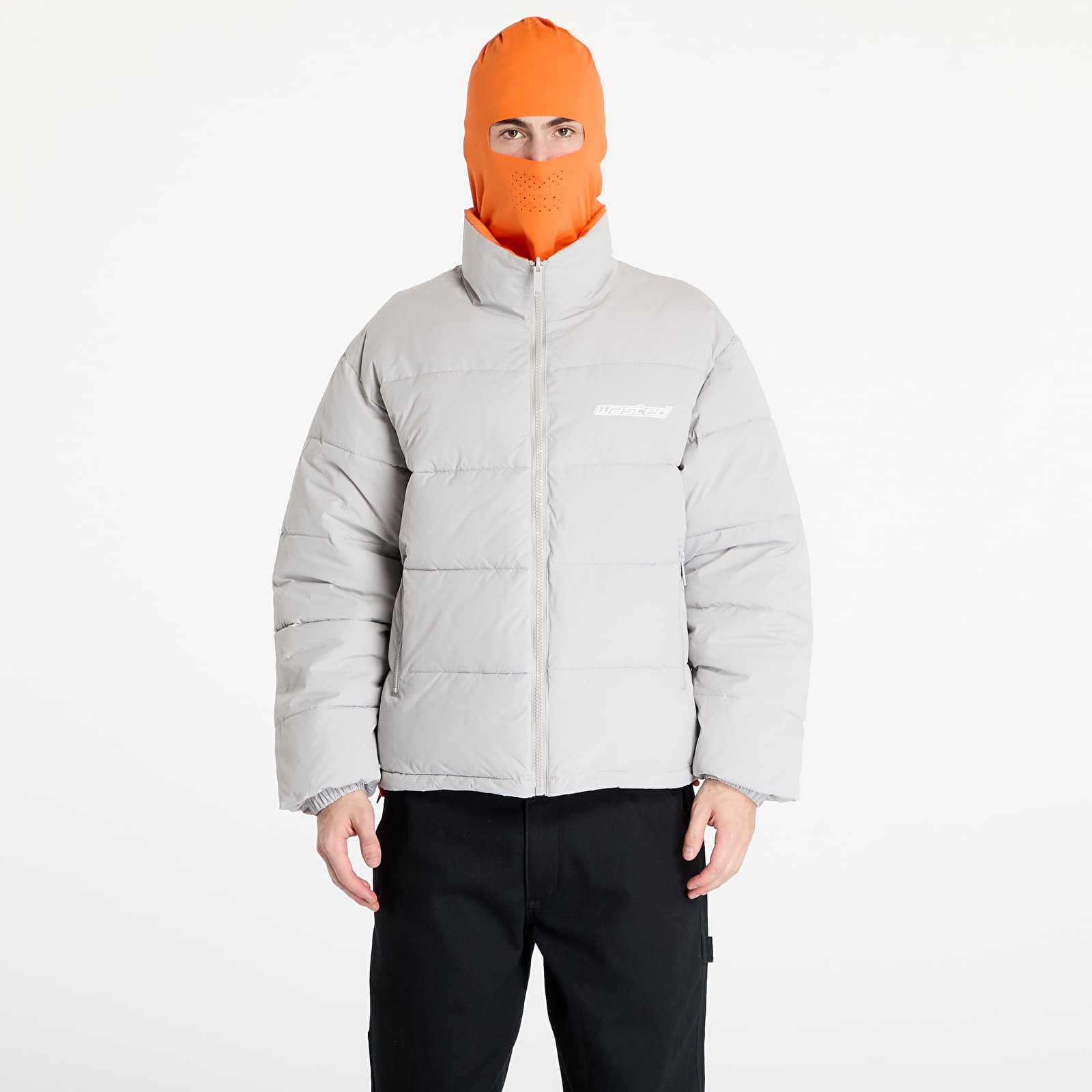 Herrenjacken Wasted Paris Pulse Puffer Jacket Silver