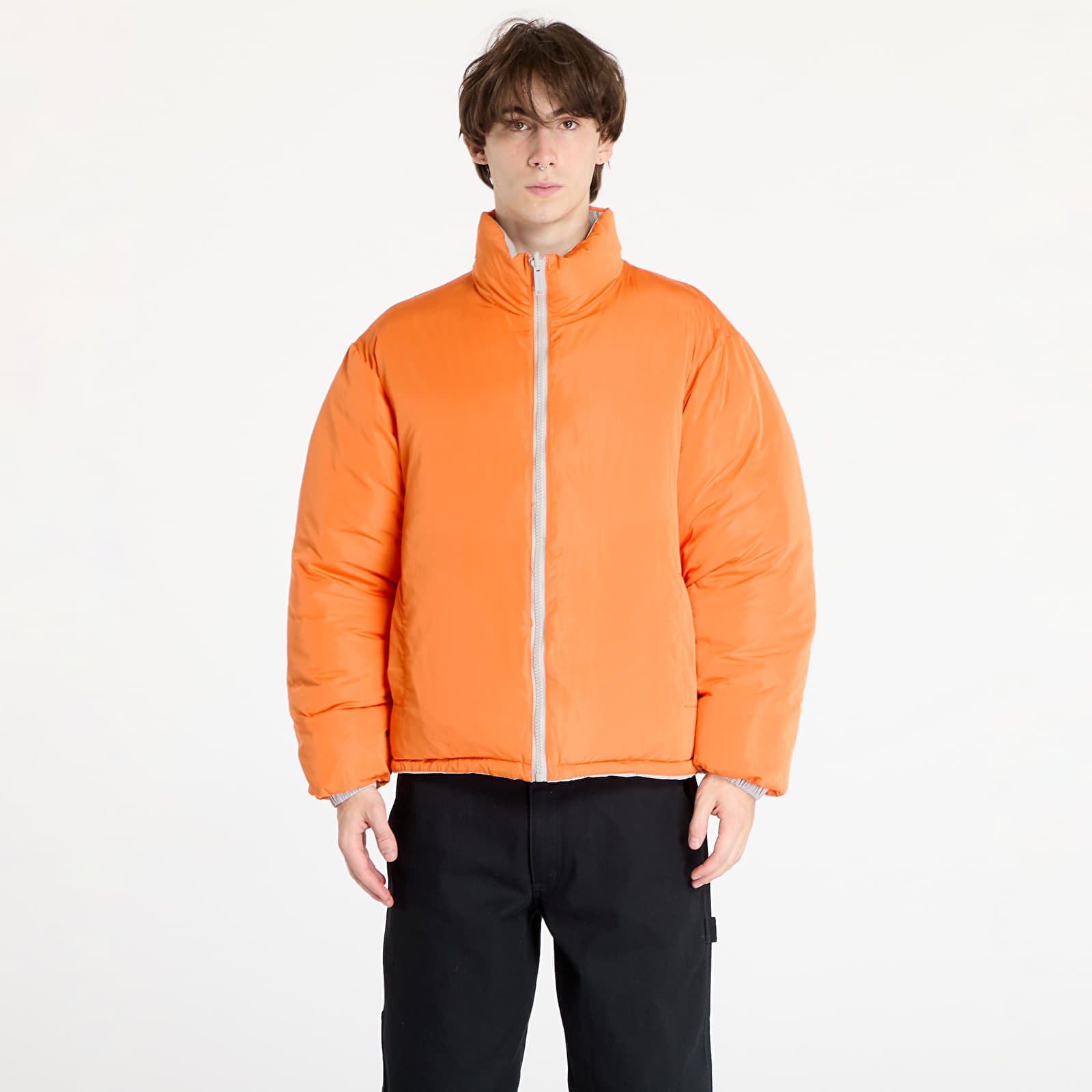 Herrenjacken Wasted Paris Pulse Puffer Jacket Silver