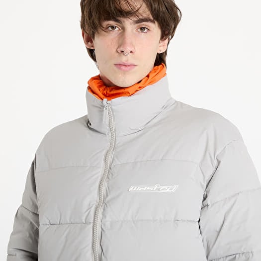 Silver grey puffer jacket clearance