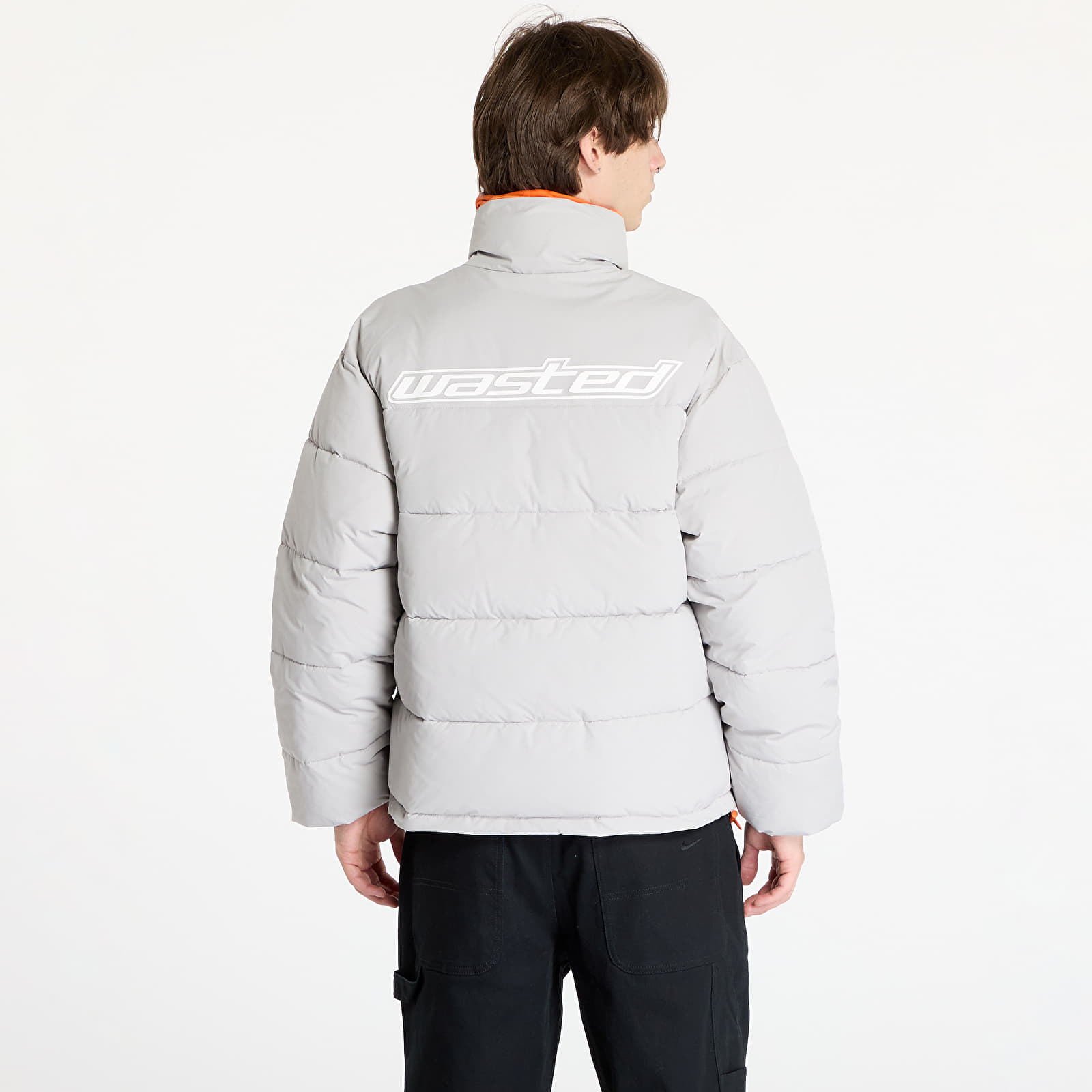Herrenjacken Wasted Paris Pulse Puffer Jacket Silver