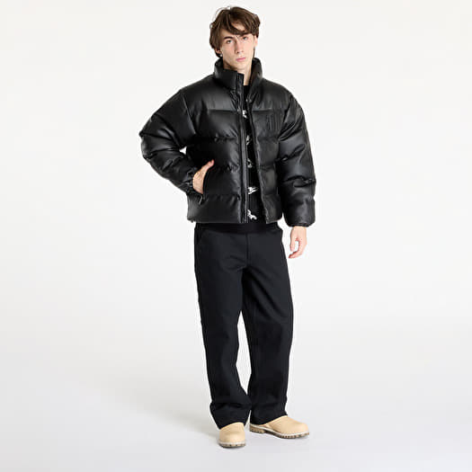 【ギフト】 Men's jackets Wasted Paris Kingdom Curve Puffer Jacket Black ジャケット・アウター