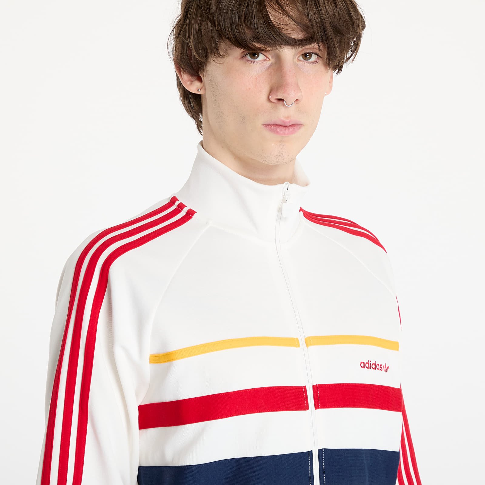 Hettegensere og sweatshirts adidas The First Tracktop Cloud White
