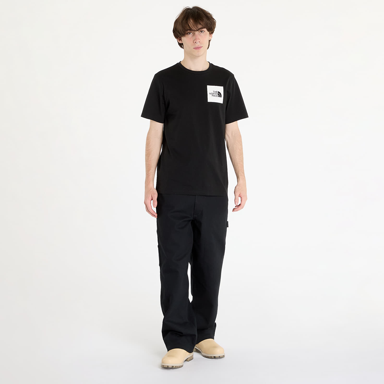 T-shirty męskie The North Face Ss Fine Tee TNF Black