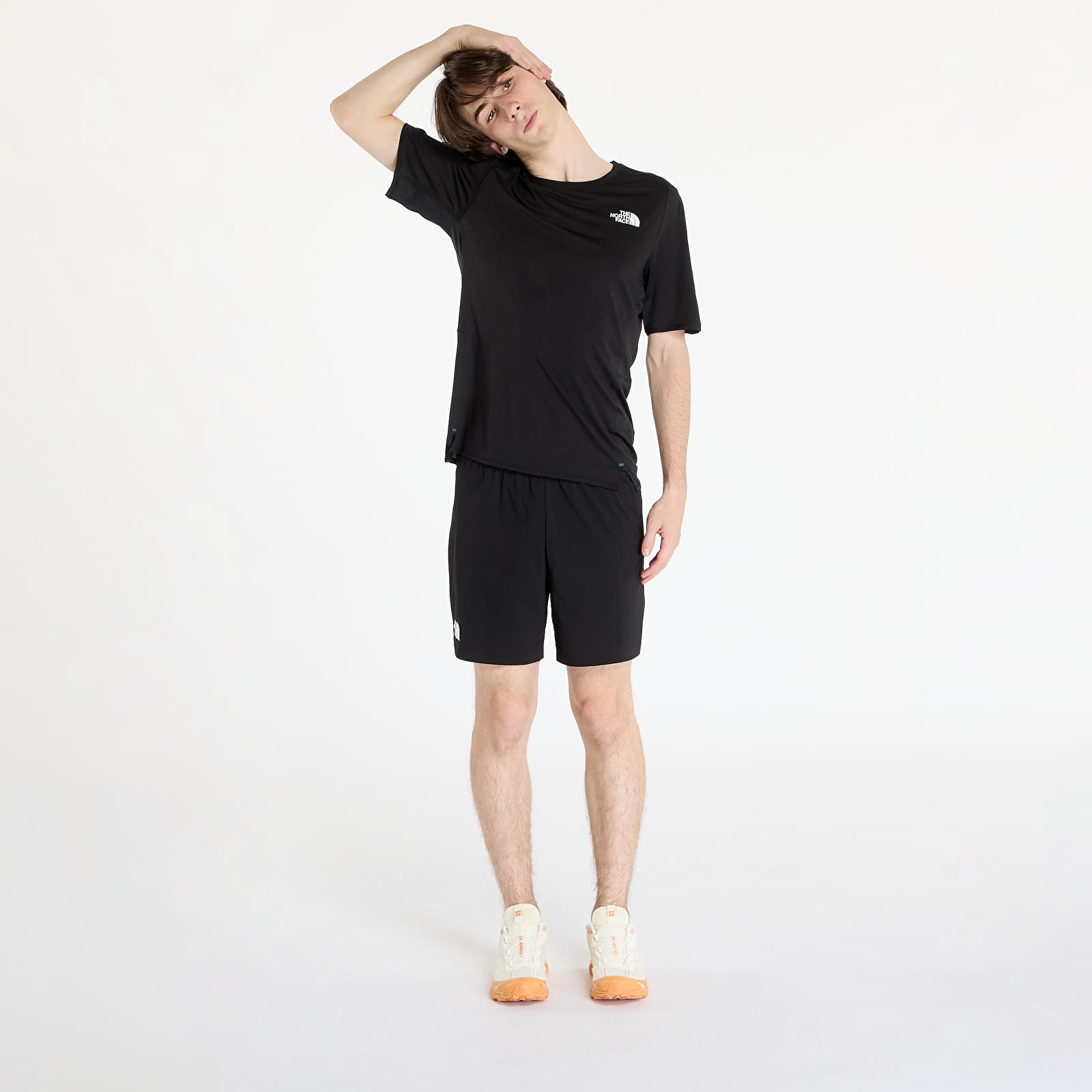 Férfi pólok The North Face High Trail Shortsleeve Tee TNF Black