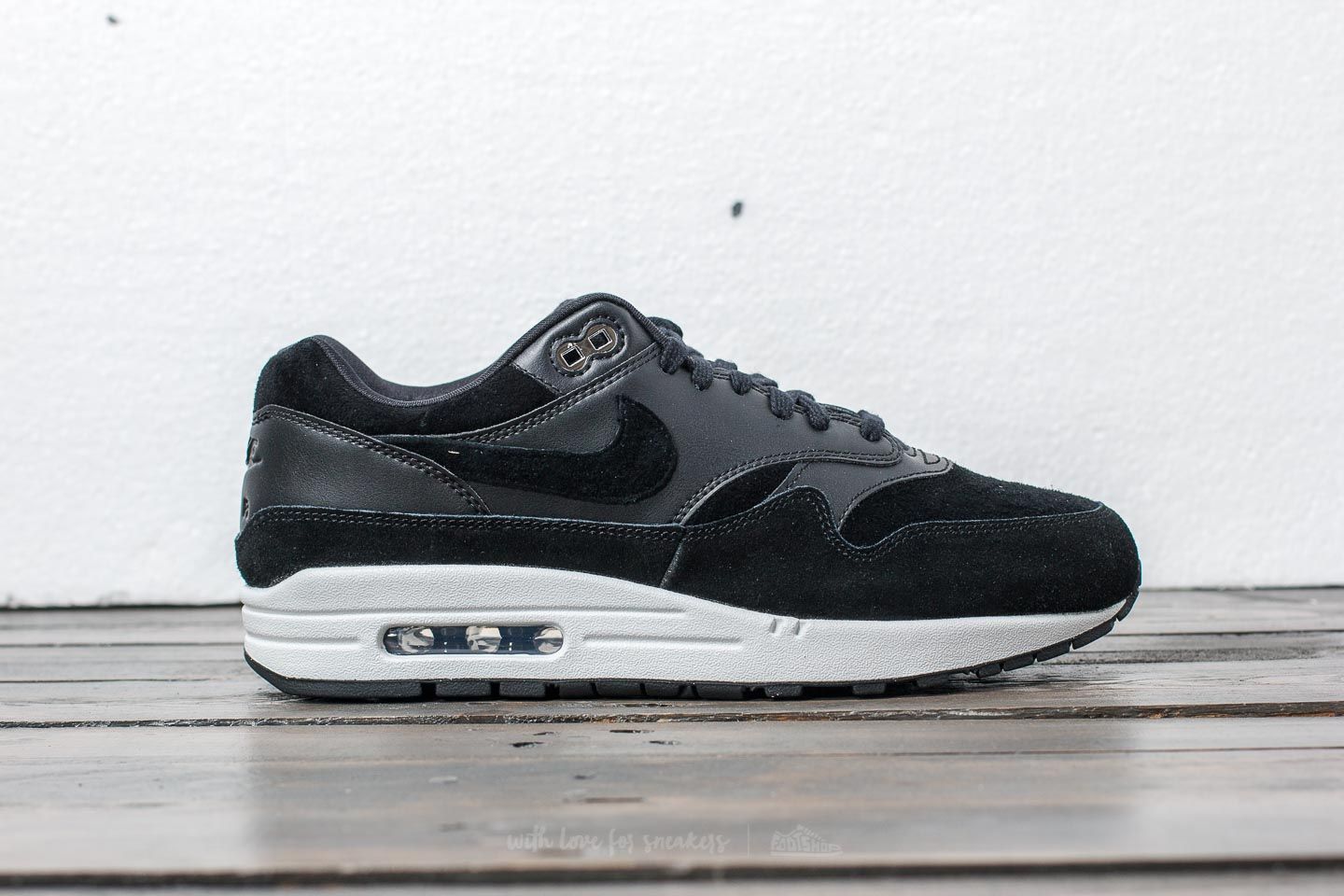 Zapatillas Hombre Nike Air Max 1 Premium Black/ Chrome-Off White