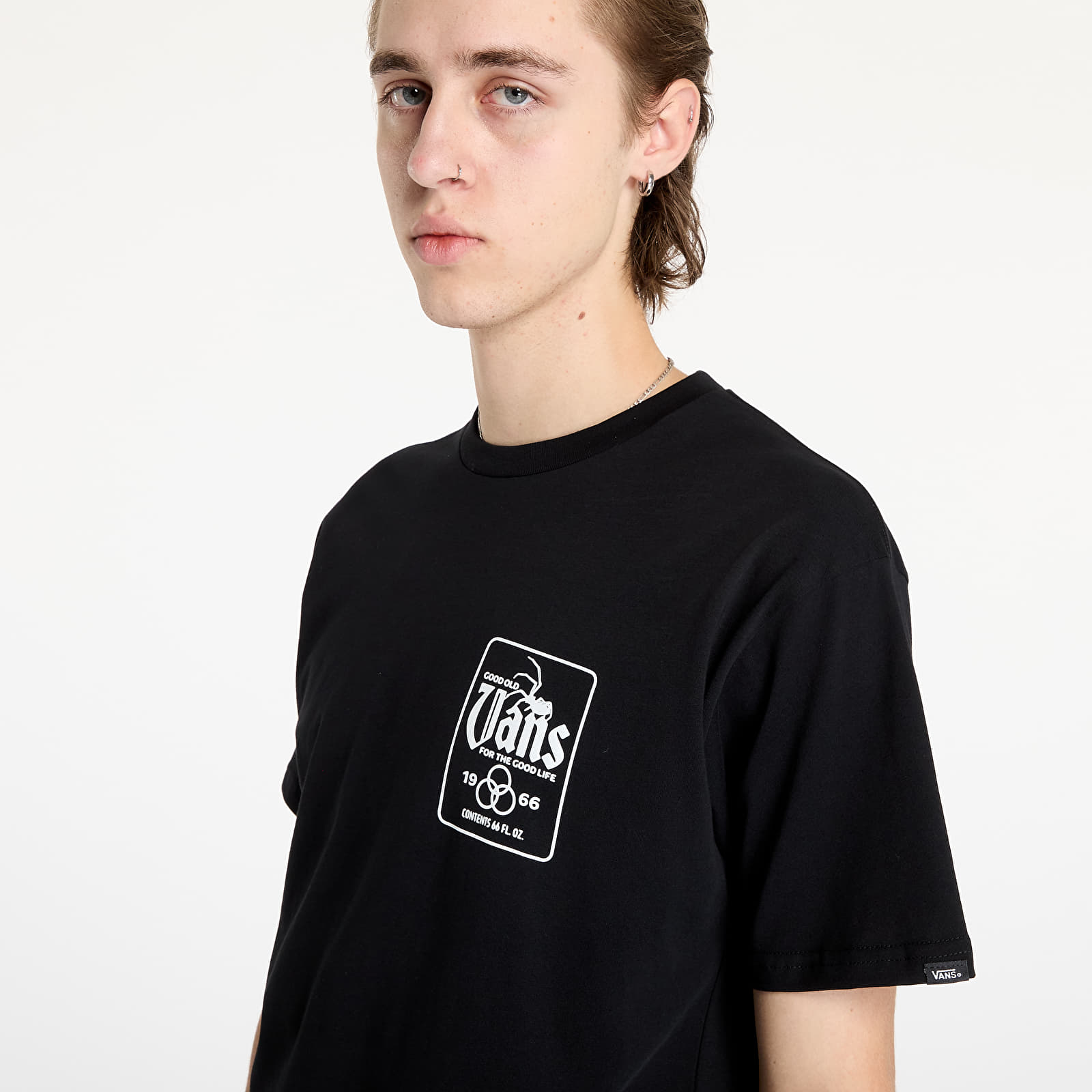 Moške majice  Vans Bucket List SS Black